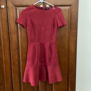 Red Velvet Aqua Dress